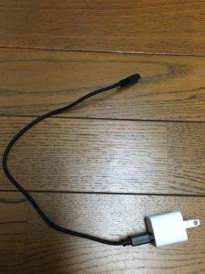iPhone充電器の接続方法