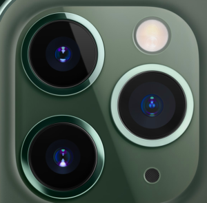 iPhone11のトリプルカメラ外見