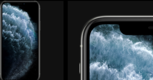 iPhone11のディスプレイ
