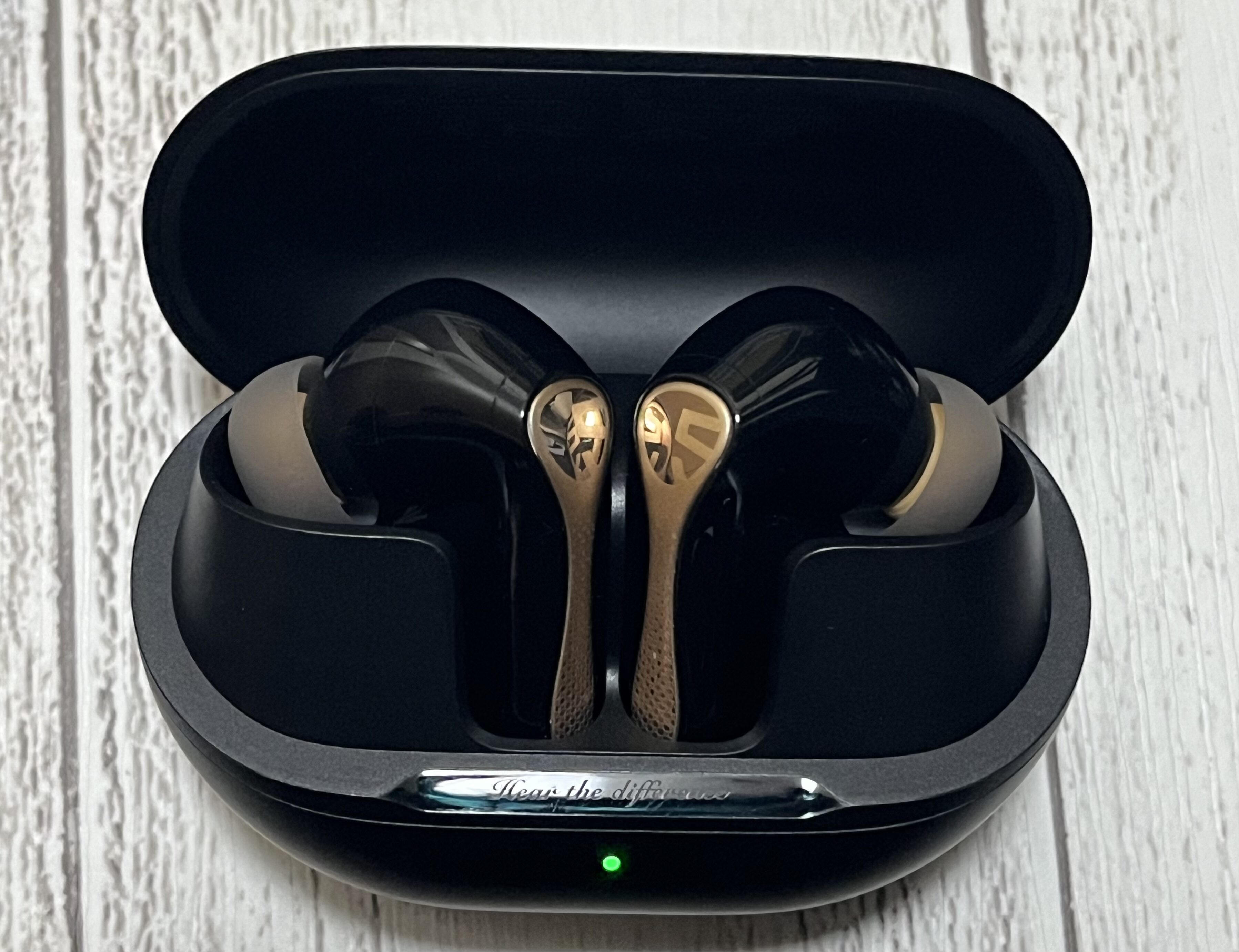 Air5 Pro+ ワイヤレスイヤホン ブラック/ゴールド SOUNDPEATS Air5 Pro+ 実機検証：次世代MEMSドライバーと-55dB ANCを